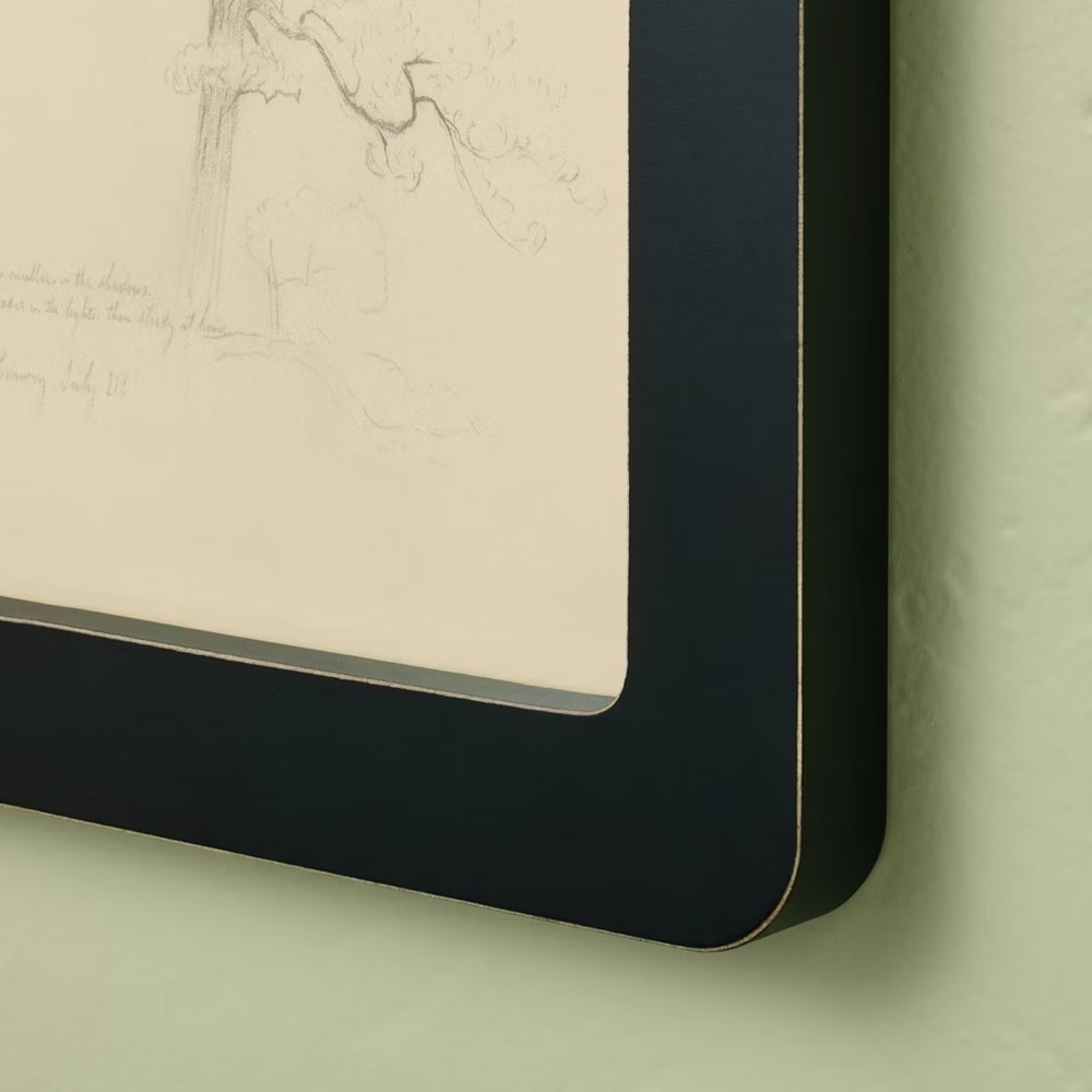 16"x8" Sketched Tree in Black Frame Wall Art - Hearth & Hand™ with Magnolia - Picture 3 of 3